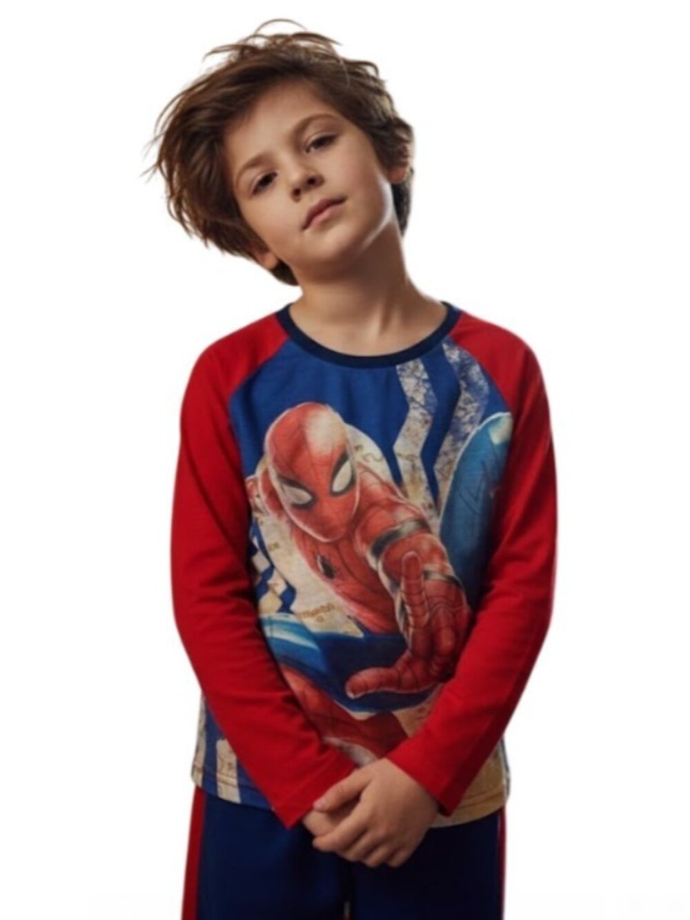 NWT Marvel Spider-Man Far From Home Boys Pajamas Size 6 Sleepwear Set PJ Shirt